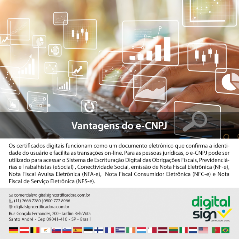 Vantagens do e-CNPJ